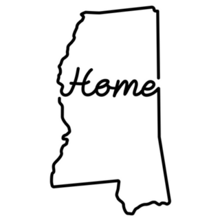 Mississippi Is Home Sticker
