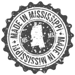 Mississippi Made In Map Travel Stamp Tourism Sticker