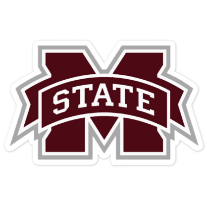 Mississippi State Bulldogs NCAA Logo Sticker