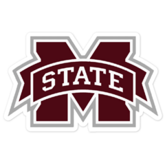Mississippi State Bulldogs NCAA Logo Sticker