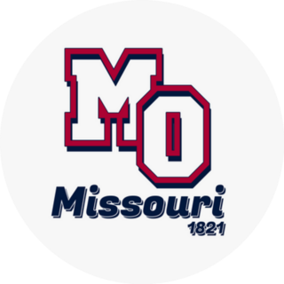 Missouri Founded 1821 Retro American Logo Sticker