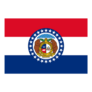 Missouri State Flag Sticker