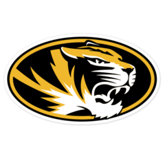 Missouri Tigers NCAA Logo Sticker