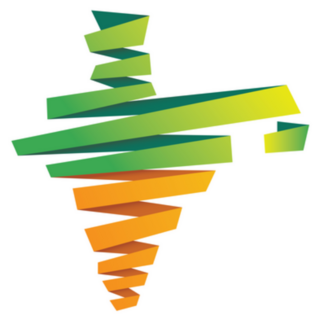 Modern Abstract India Map Sticker