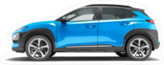 Modern Blue Car Crossover Sticker