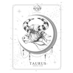 Modern Magic Witchcraft Taurus Zodiac Sticker
