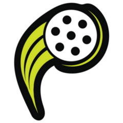 Modern Pickleball Sticker