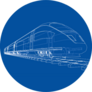Modern Speed Train Concept Sticker