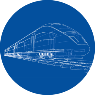 Modern Speed Train Concept Sticker