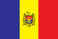 Moldova Flag Sticker