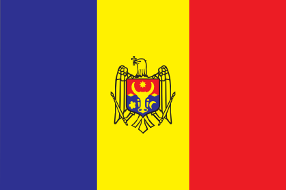 Moldova Flag Sticker