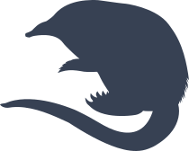 Mole Silhouette Sticker