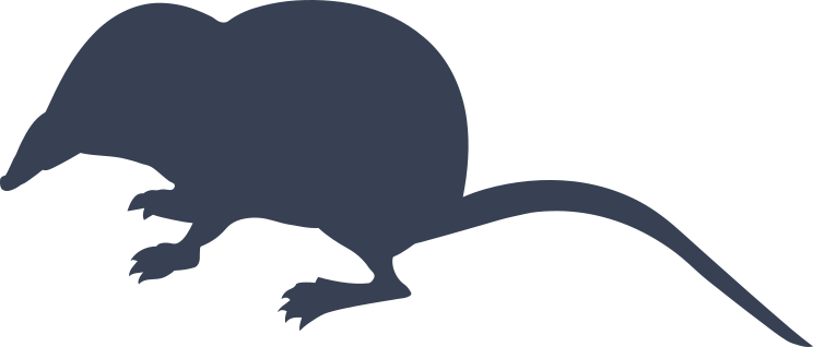 Mole With Long Tail Sticker