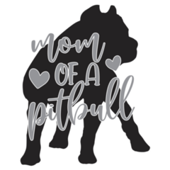 Mom Of Pit Bull Sticker