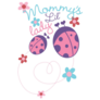 Mommys Lil Lady Ladybug Sticker