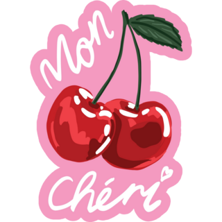 Mon Chérie Sticker