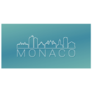 Monaco Blue Gradient Sticker