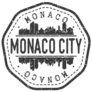 Monaco City Stamp Sticker