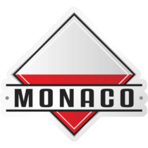 Monaco Flag Emblem Sticker