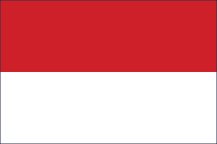 Monaco Flag Sticker