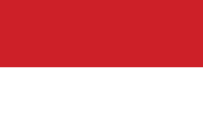 Monaco Flag Sticker