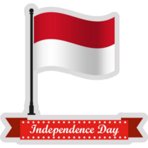 Monaco Independence Day Sticker