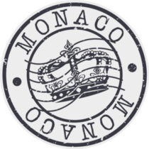 Monaco Stamp Posta Sticker