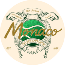 Monaco Tennis Crest Sticker