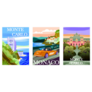 Monaco Trio Sticker