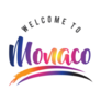 Monaco Welcome To Sticker