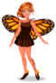 Monarch Butterfly Fairy Sticker