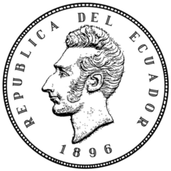 Moneda De Ecuador Sticker