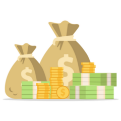 Moneybags Sticker