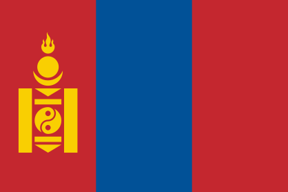 Mongolia Flag Sticker