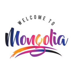 Mongolia Welcome To Vibrant Sticker