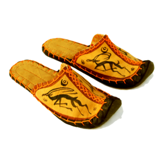 Mongolian Slippers Sticker