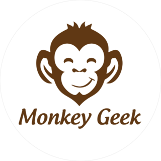 Monkey Geek Sticker