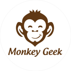 Monkey Geek Sticker