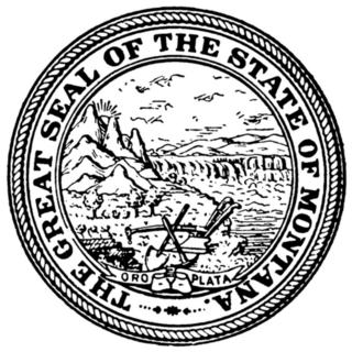 Montana And A Shovel, Pick And Plow Sticker