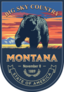 Montana Banner Sticker