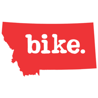 Montana Bike State Sticker