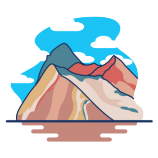 Montana Mountain Sticker