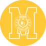 Montana Varsity Slogan Typography Sticker