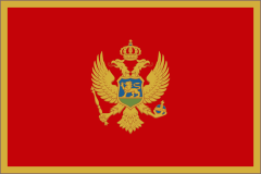 Montenegro Flag Sticker