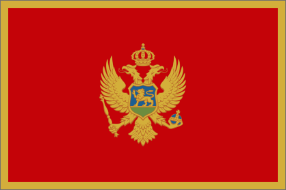 Montenegro Flag Sticker