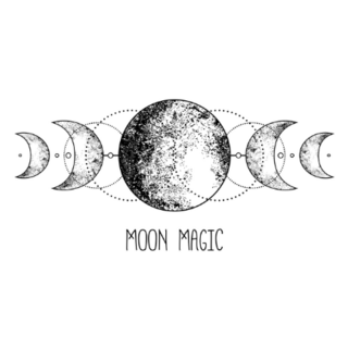 Moon Magic Sticker