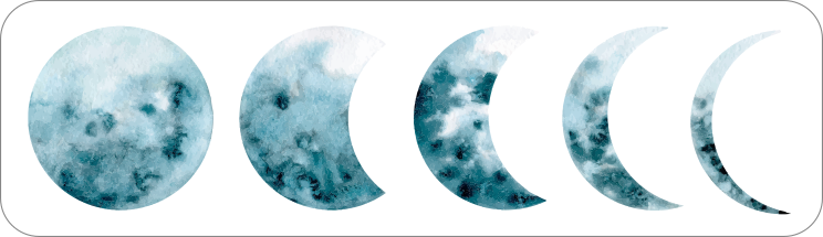 Moon Phase Sticker