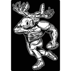 Moose Who Became Sticker