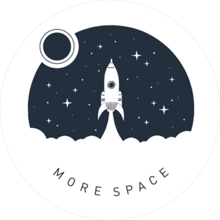 More Space Sticker