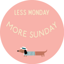 More Sunday Dachshund Sticker